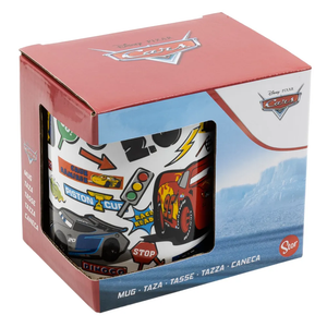 Tazza Mug Cars DISNEY Pixar in Ceramica 325 Ml in Confezione - Stt88074