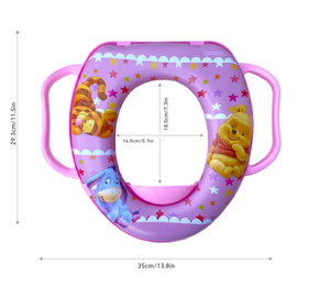 Riduttore Adattatore Wc Vasino Bagno Winnie the Pooh DISNEY Rosa - 39771