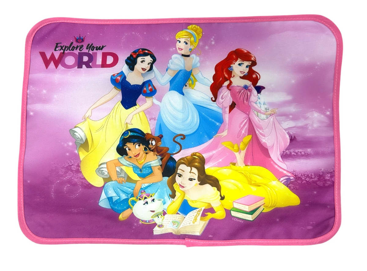 Tovaglietta Principesse DISNEY Colazione Scuola in Poliestere Impermeabile Cm. 40x30 - Tv05pr