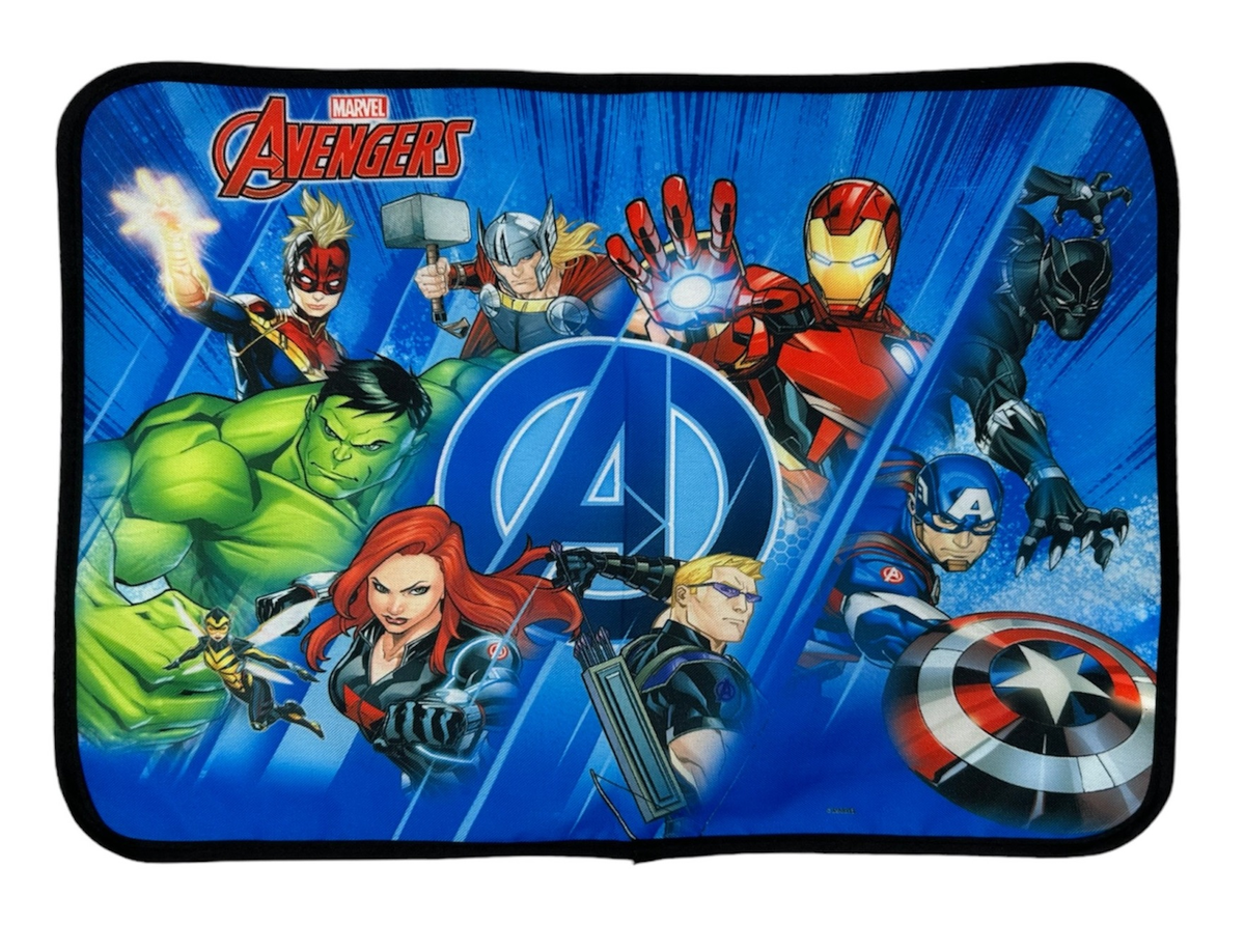 Tovaglietta Avengers MARVEL Colazione Scuola in Poliestere Impermeabile Cm. 40x30 - Tv15av