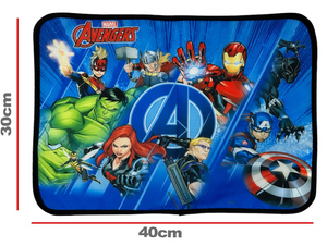 Tovaglietta Avengers MARVEL Colazione Scuola in Poliestere Impermeabile Cm. 40x30 - Tv15av