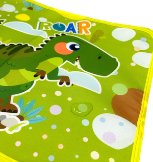 Tovaglietta Dinosauri Colazione Scuola in Poliestere Impermeabile Cm. 40x30 - Tv19dn