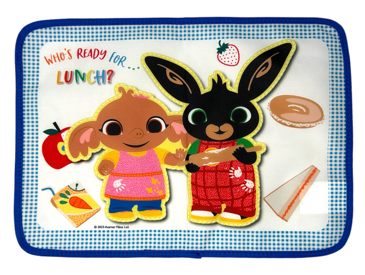 Tovaglietta Bing Colazione Scuola in Poliestere Impermeabile Cm. 40x30 - Tv07bg