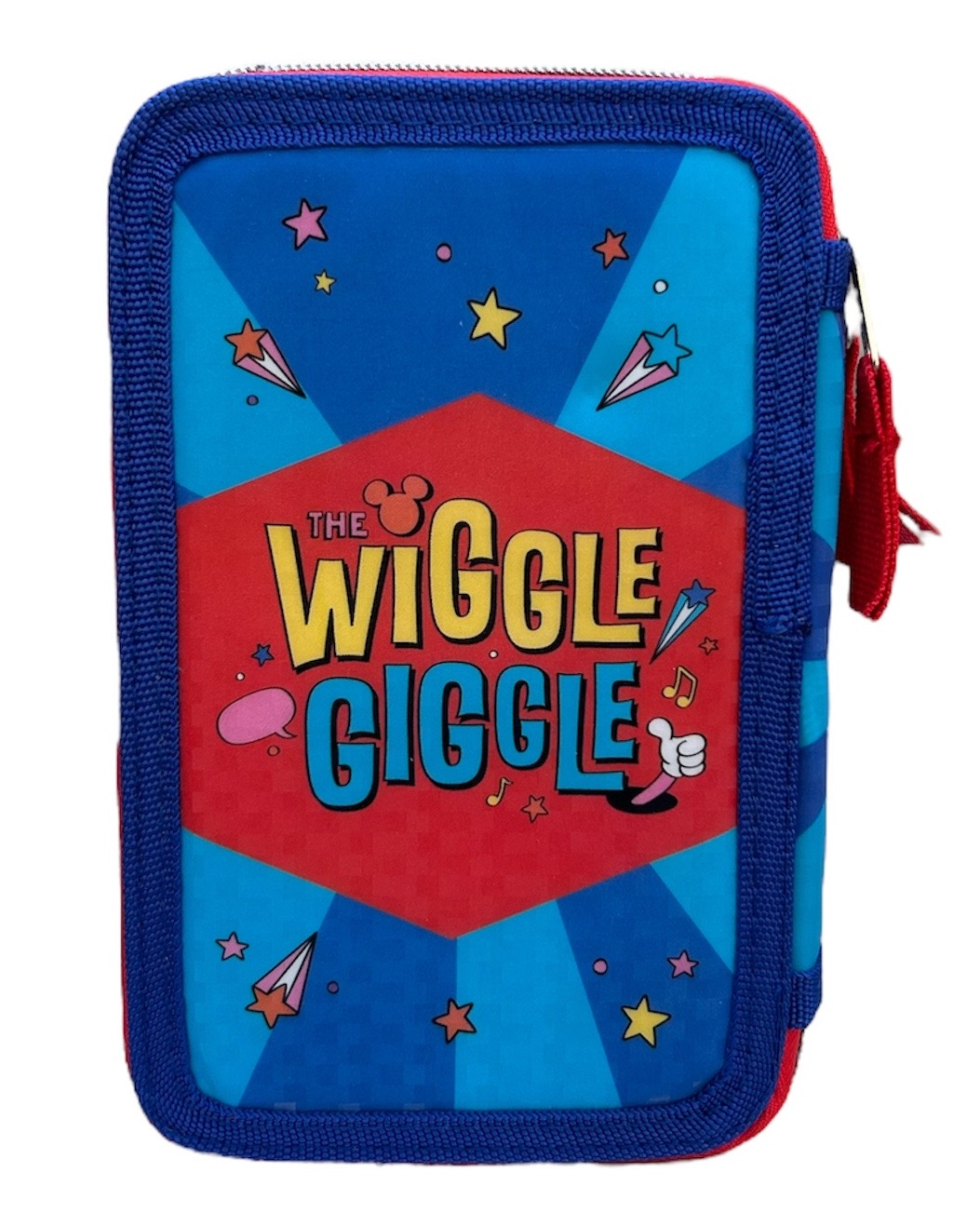 Astuccio Scuola 3d Topolino DISNEY Multiscomparto 3 Zip Portacolori Pennarelli Giotto - Mic0832