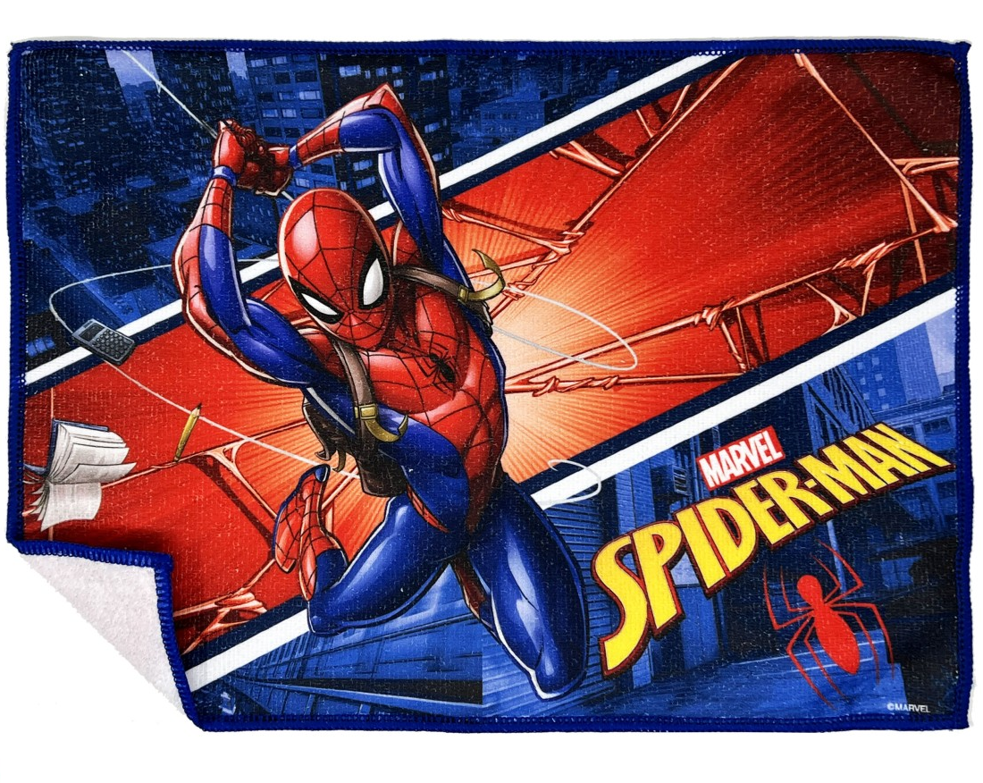 Tovaglietta Magica Spiderman MARVEL in Tessuto da Colazione Pranzo Cm.40x30 - Sp0864