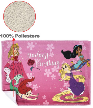 Tovaglietta Magica Principesse DISNEY in Tessuto da Colazione Pranzo Cm.40x30 - Pr0864
