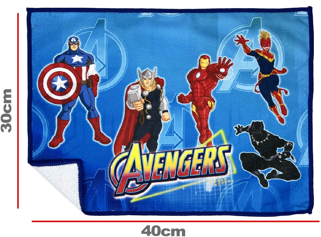 Tovaglietta Avengers MARVEL in Tessuto da Colazione Pranzo Cm.40x30 - Av0834
