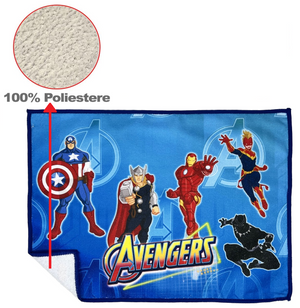 Tovaglietta Avengers MARVEL in Tessuto da Colazione Pranzo Cm.40x30 - Av0834