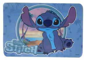 Tovaglietta Stitch DISNEY in Plastica Morbida Antiscivolo Ripiegabile Lavabile da Colazione Pranzo Cm.44x30 - Lst0843
