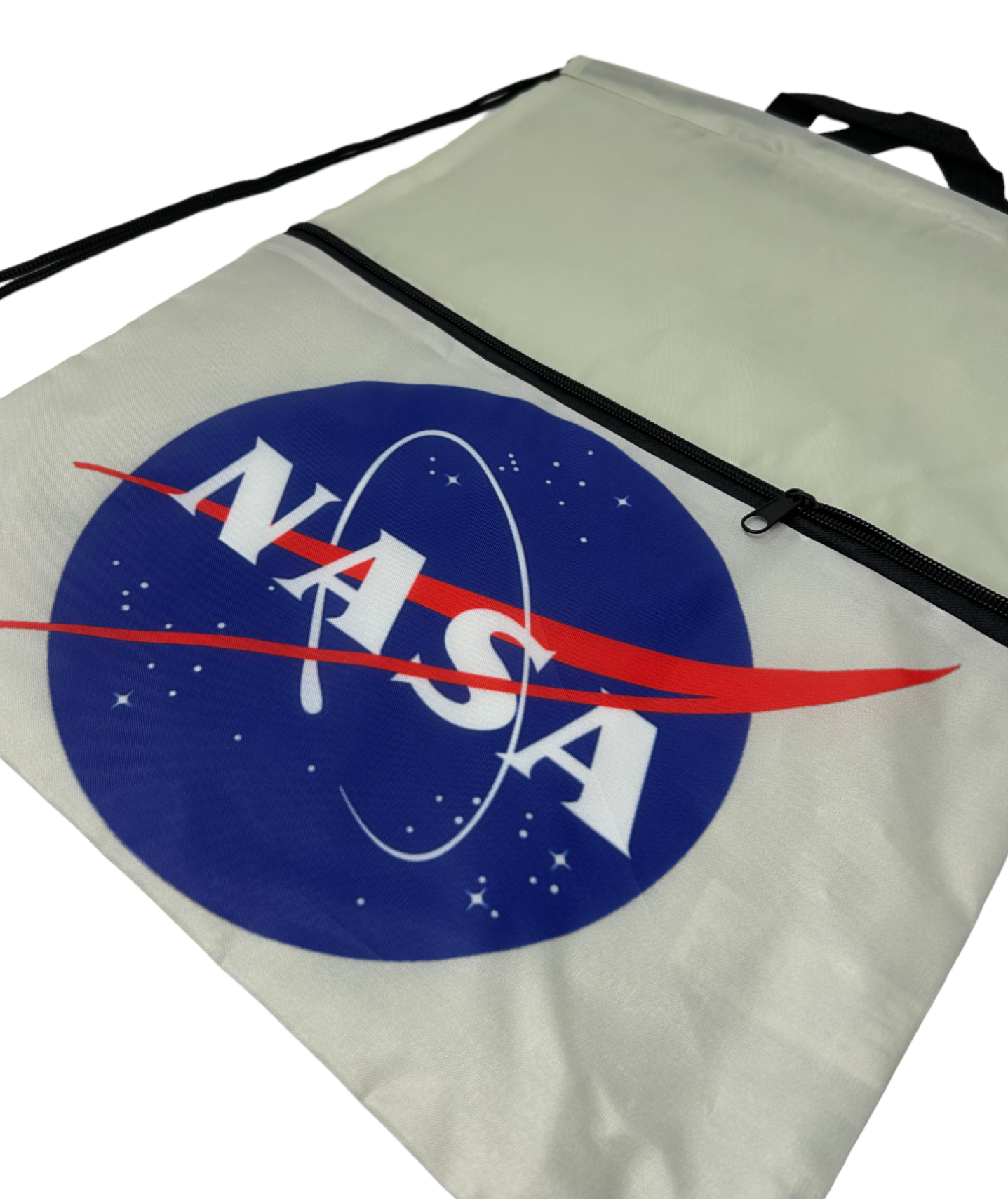 Sacca Nasa con Chiusura a Coulisse Tasca Frontale Borsa Tempo Libero Palestra Cm. 44x34 - Na0852grigio