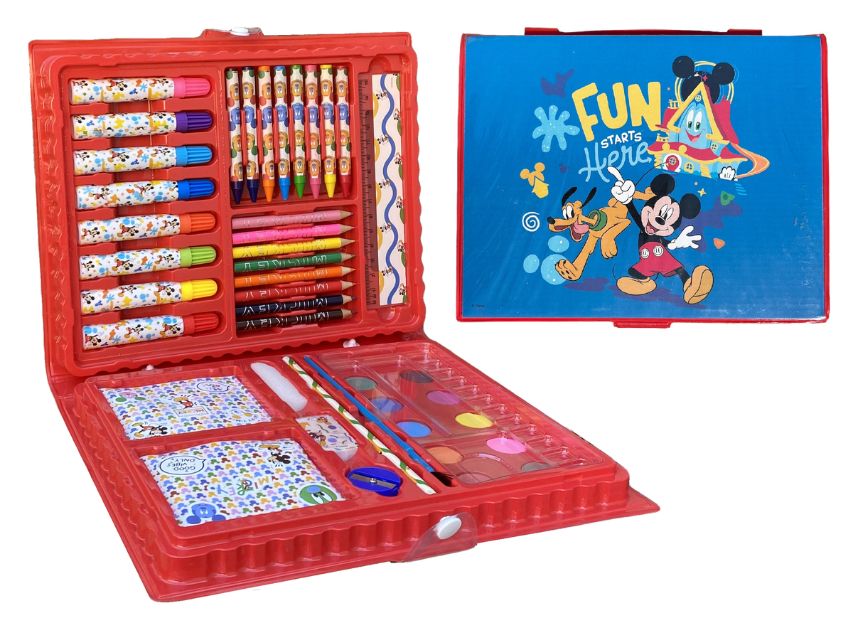 Colori Tololino Mickey Mouse DISNEY Valigetta 52 Pezzi Bambino - Mic0826