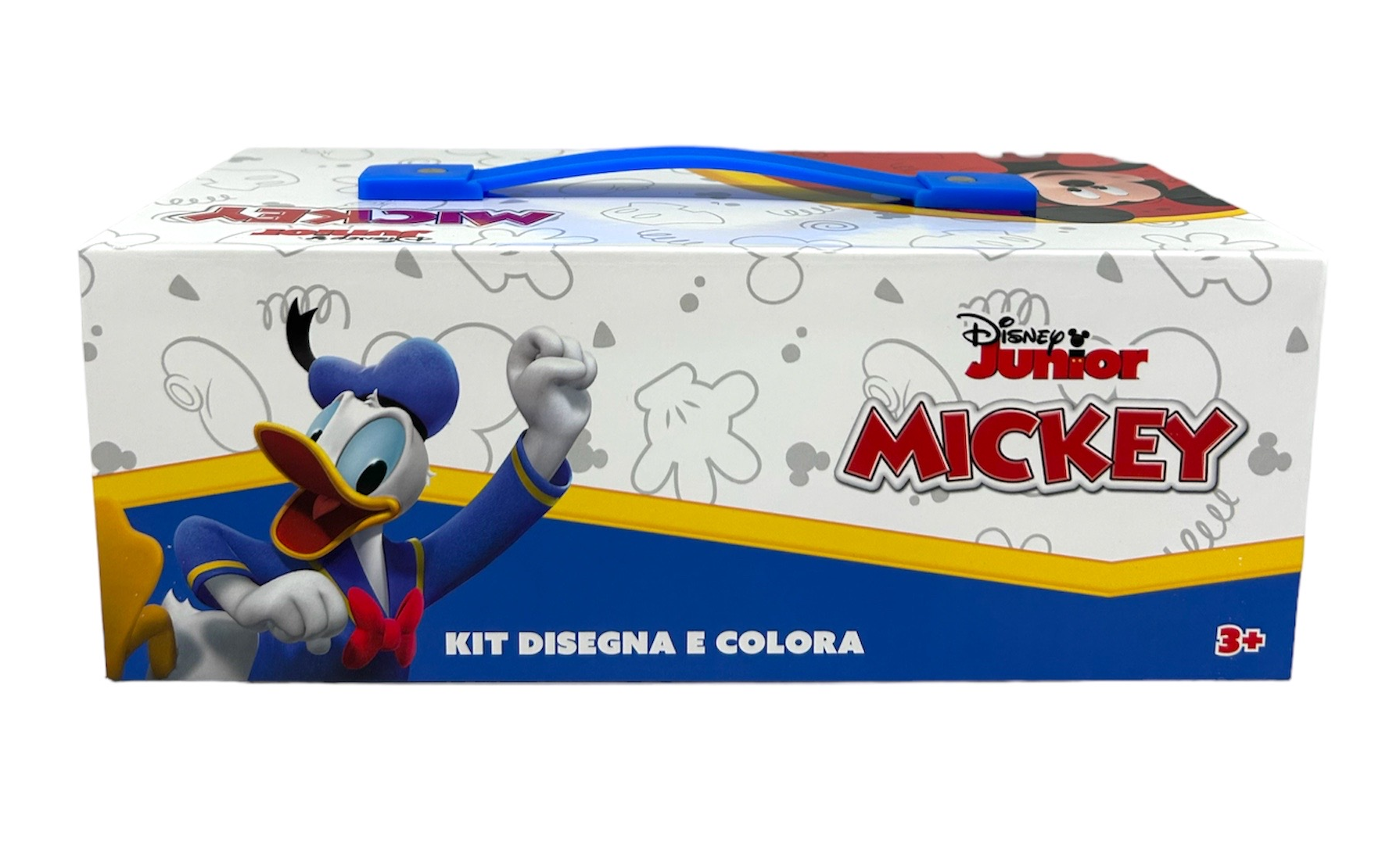 Colori Topolino Mickey DISNEY Pennarelli Acquerelli e Pastelli con Cassetti