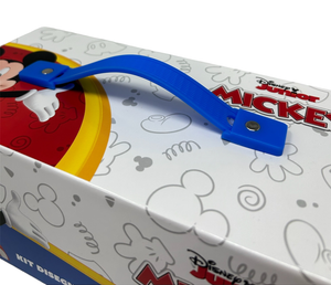 Colori Topolino Mickey DISNEY Pennarelli Acquerelli e Pastelli con Cassetti