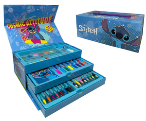Colori Stitch Alieno Simpatico DISNEY Pennarelli Acquerelli e Pastelli con Cassetti