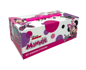 Colori Minnie DISNEY Pennarelli Acquerelli e Pastelli con Cassetti