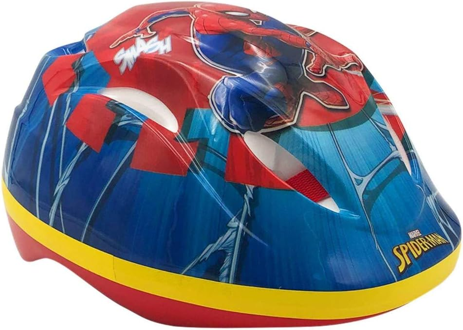 Casco Protettivo Spiderman MARVEL per Bici Regolabile 51-55 CM Bambino - 34361