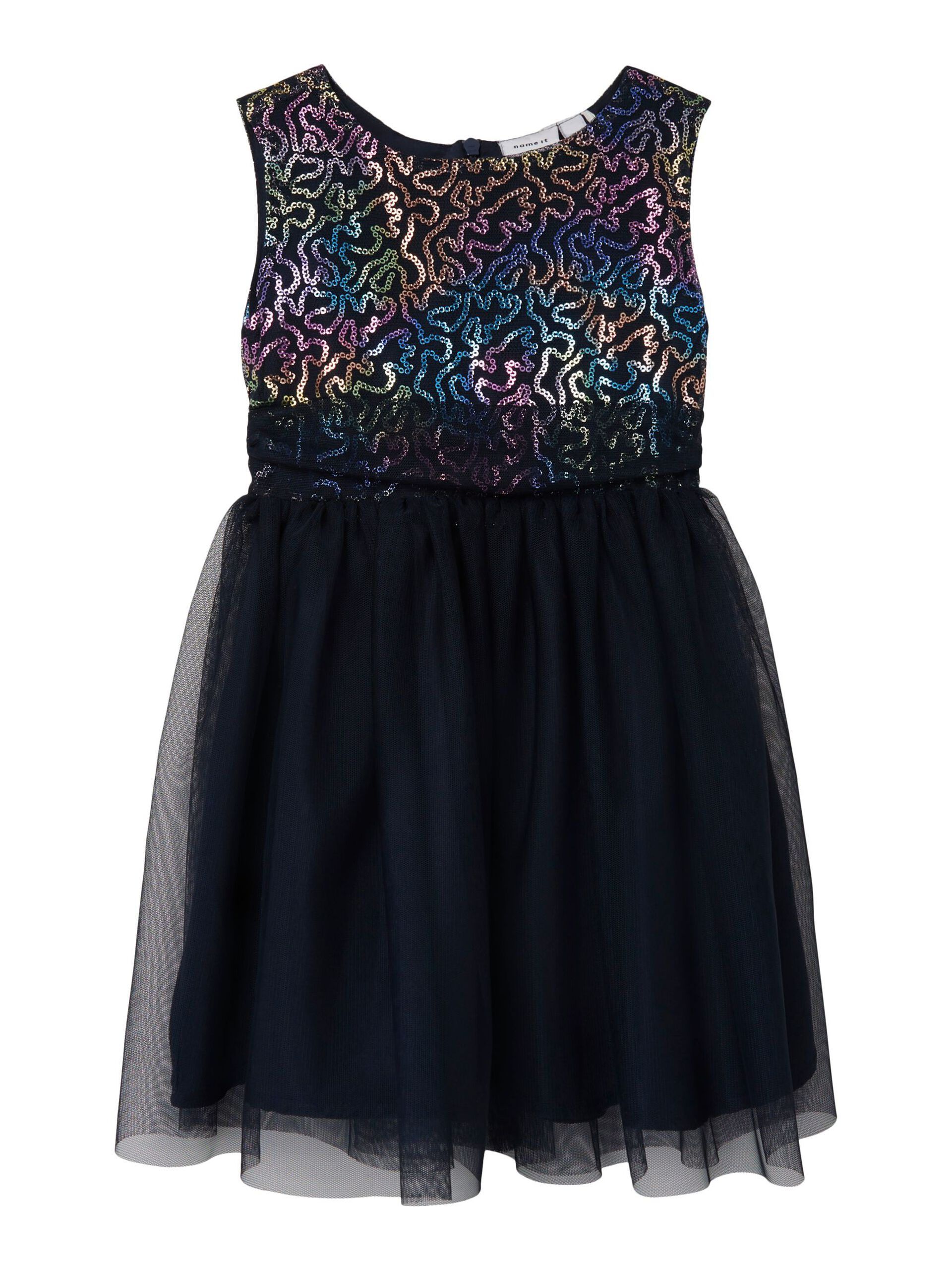 Scamiciata Bambina Vestito con Tulle - 13221064
