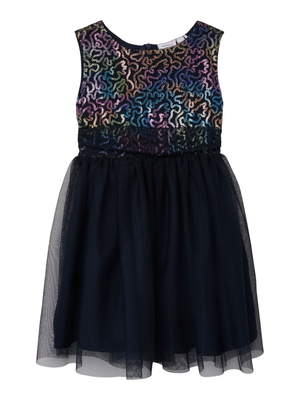 Scamiciata Bambina Vestito con Tulle - 13221064