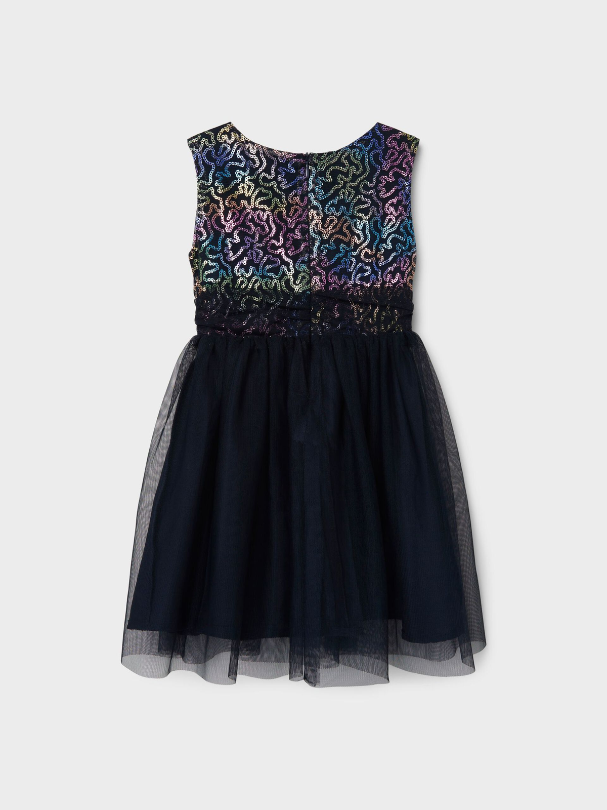 Scamiciata Bambina Vestito con Tulle - 13221064