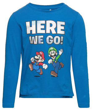 T-Shirt M.l. Super Mario Maglietta Bambino 95%co 5%ea - 13221186
