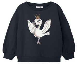 Felpa Maglione Maglietta Bambina - 13218917blu