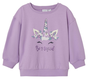 Felpa Maglione Maglietta Bambina - 13218917lilla
