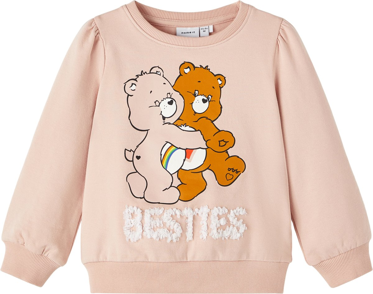 Felpa Orsetti Del Cuore Maglione Maglietta Bambina - 13221123rosa