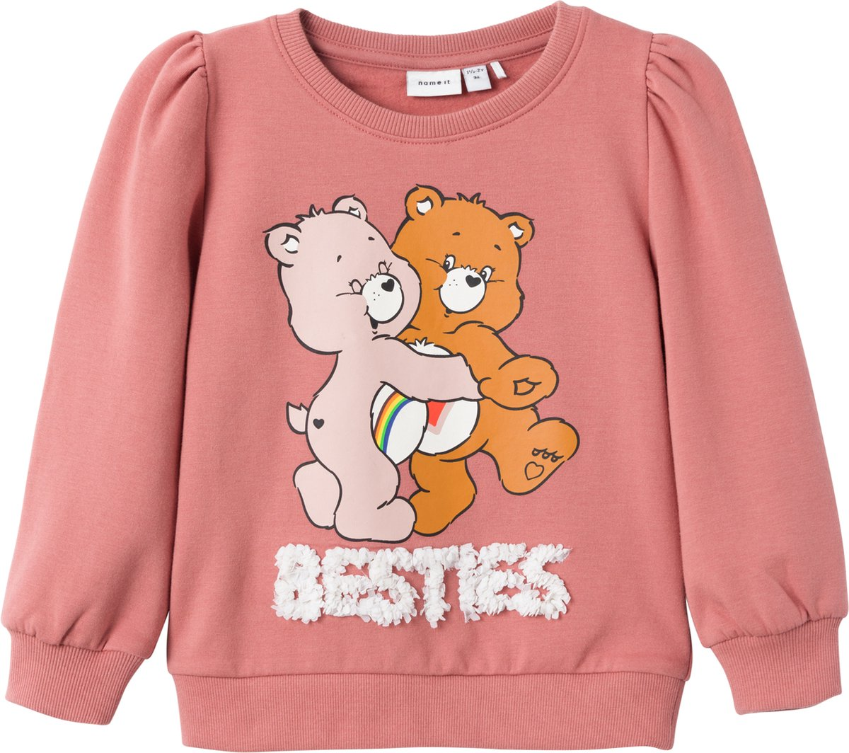 Felpa Orsetti Del Cuore Maglione Maglietta Bambina - 13221123rosascuro