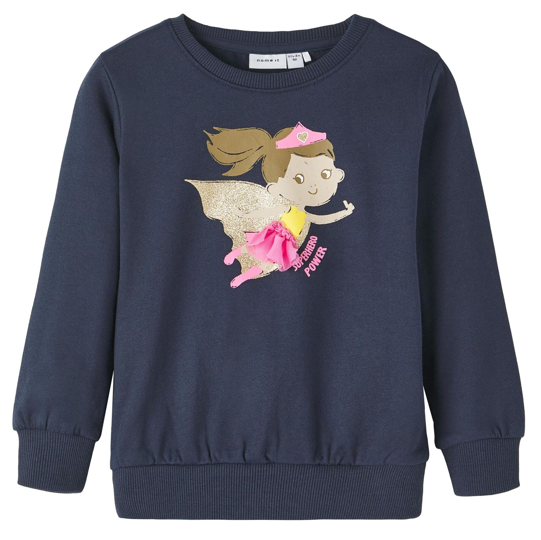 Felpa Maglione Maglietta Bambina - 13221552blu