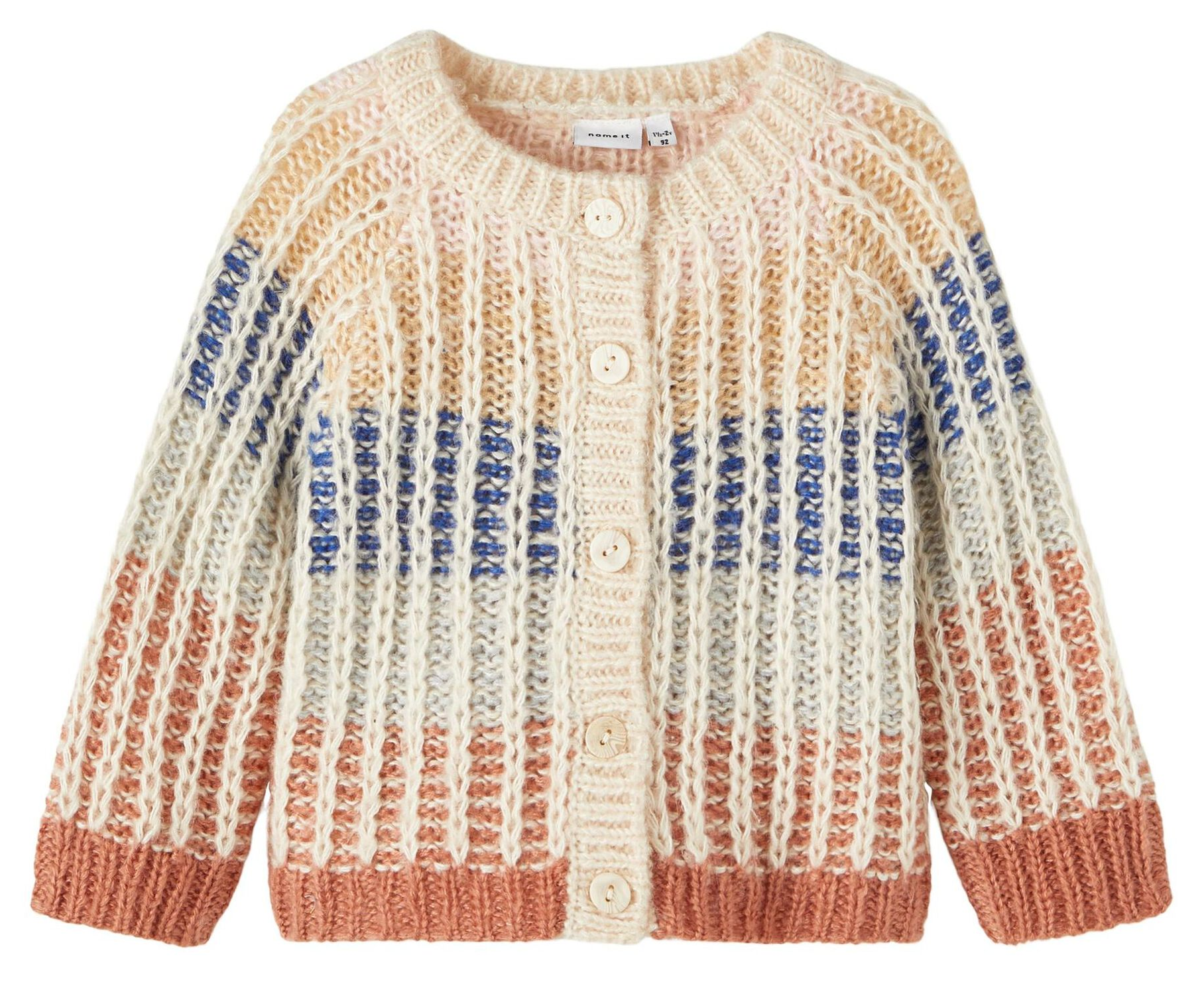Cardigan in Maglia Bambina con Bottoni - 13221509