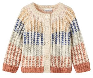 Cardigan in Maglia Bambina con Bottoni - 13221509