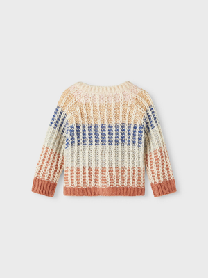 Cardigan in Maglia Bambina con Bottoni - 13221509