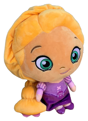 Peluche Rapunzel Principesse DISNEY Testone Pupazzo con Suono CM 28 - Dsp20-9350-1