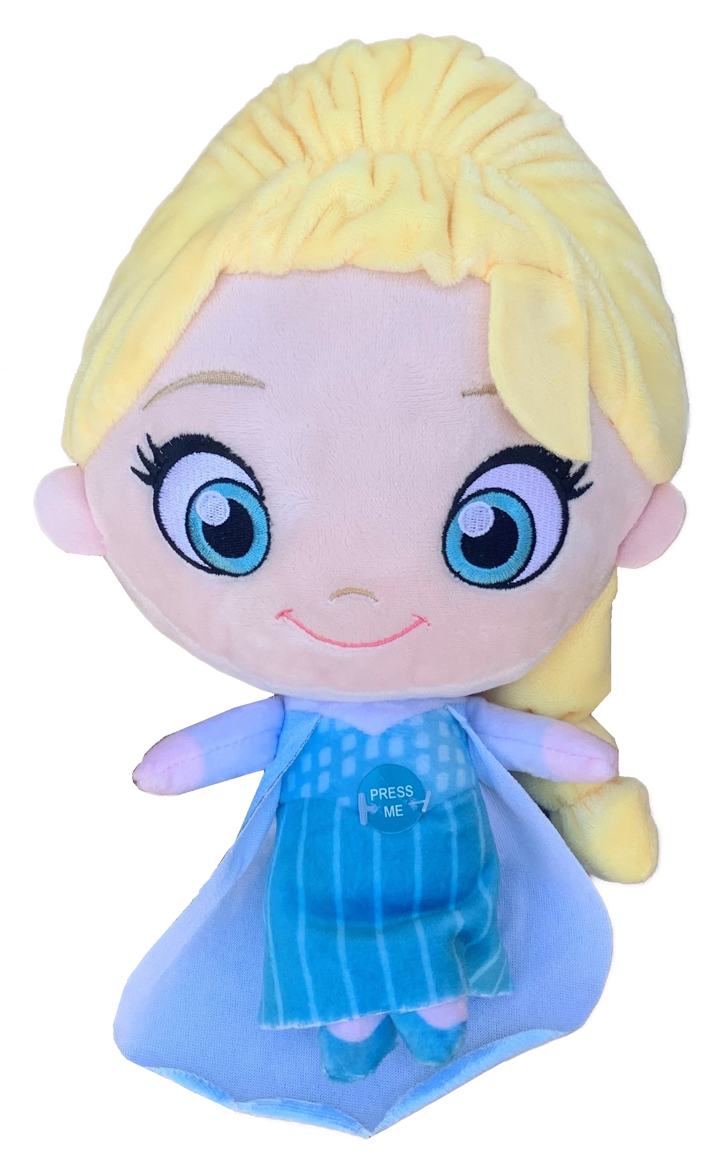 Peluche Elsa Frozen DISNEY Testone Pupazzo con Suono CM 28 - Dfr-9350-2
