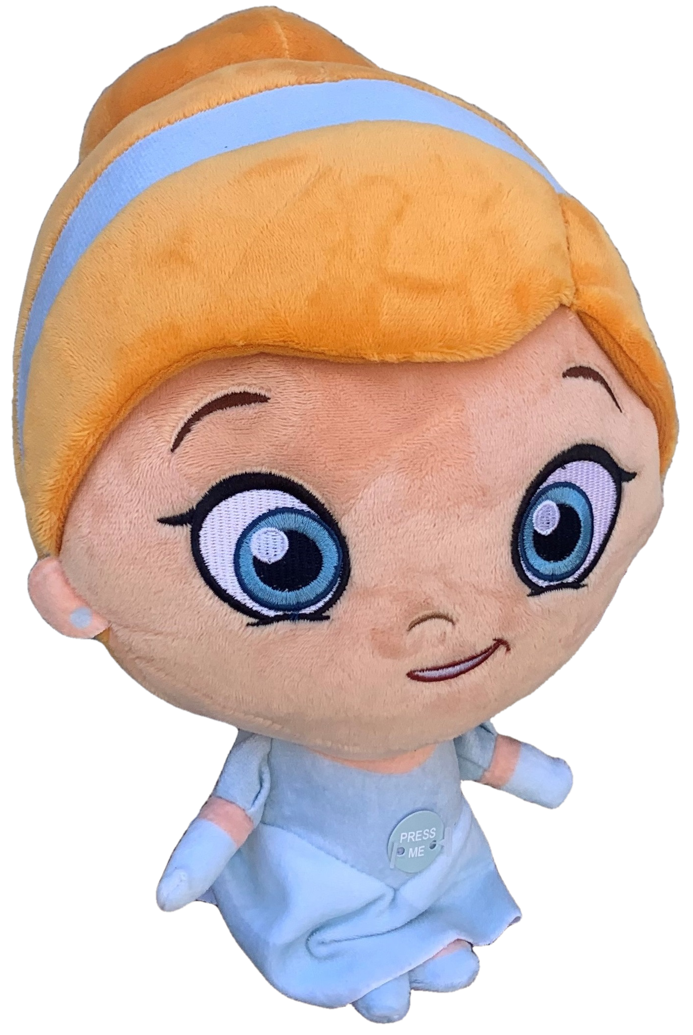 Peluche Cenerentola Principesse DISNEY Testone Pupazzo con Suono CM 28 - Dsp-9350-3
