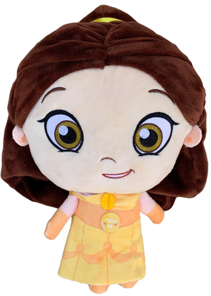 Peluche Belle Principesse DISNEY Testone Pupazzo con Suono CM 28 - Dsp-9350-4
