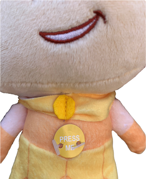 Peluche Belle Principesse DISNEY Testone Pupazzo con Suono CM 28 - Dsp-9350-4