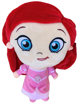 Peluche la Sirenetta Ariel Principesse DISNEY Testone Pupazzo con Suono CM 28 - Dsp-9350-2