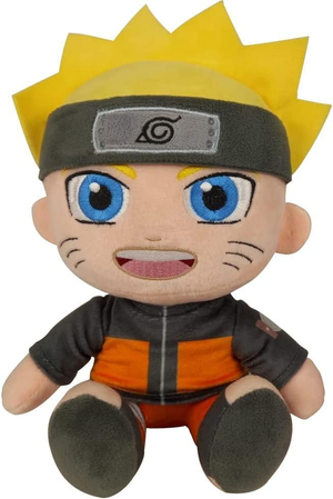 Naruto Shippuden Peluche Naruto Uzumaki Morbido Pupazzo 25 CM da Collezione Anime e Manga