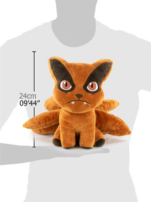 Peluche Kurama Kyubi Volpe a Nove Code Naruto Shippuden 25 Cm.