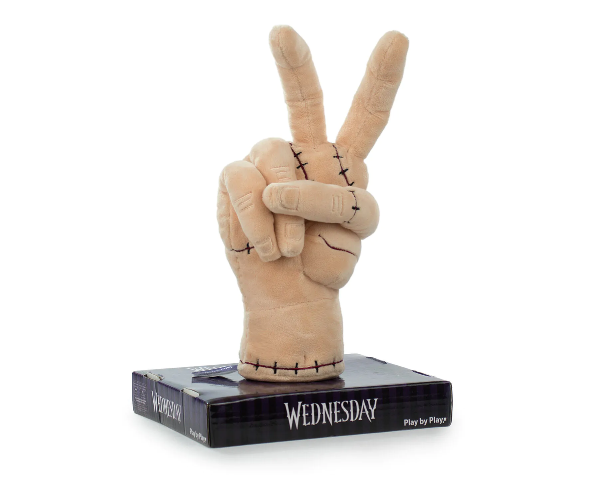 Peluche Wednesday Mano Simbolo Vittoria Mercoledi' Addams Netflix 24 Cm. - 760022935/2