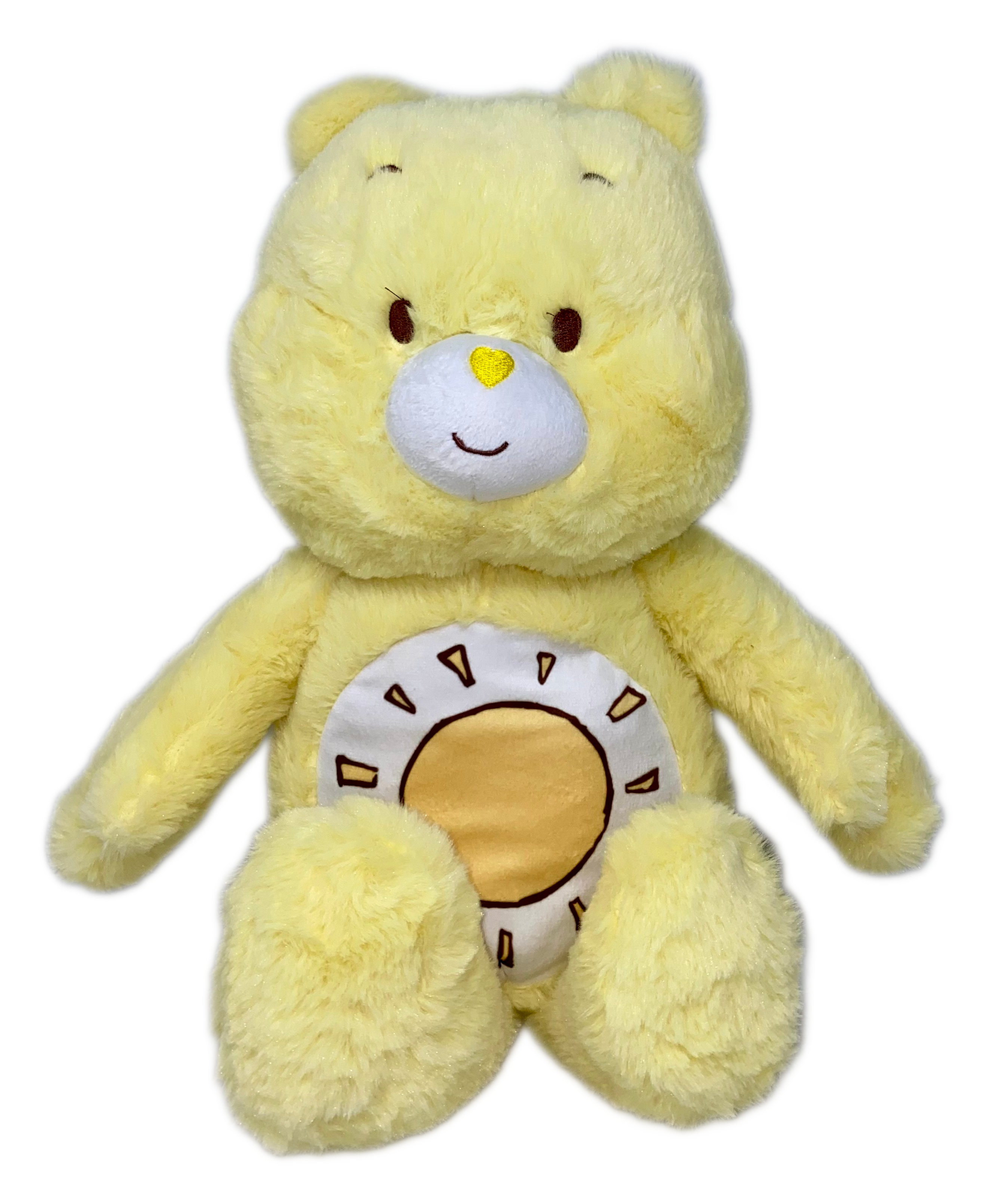 Peluche Orsetti Del Cuore Mattacchiorso Sole Pupazzo con Sonaglio CM 50