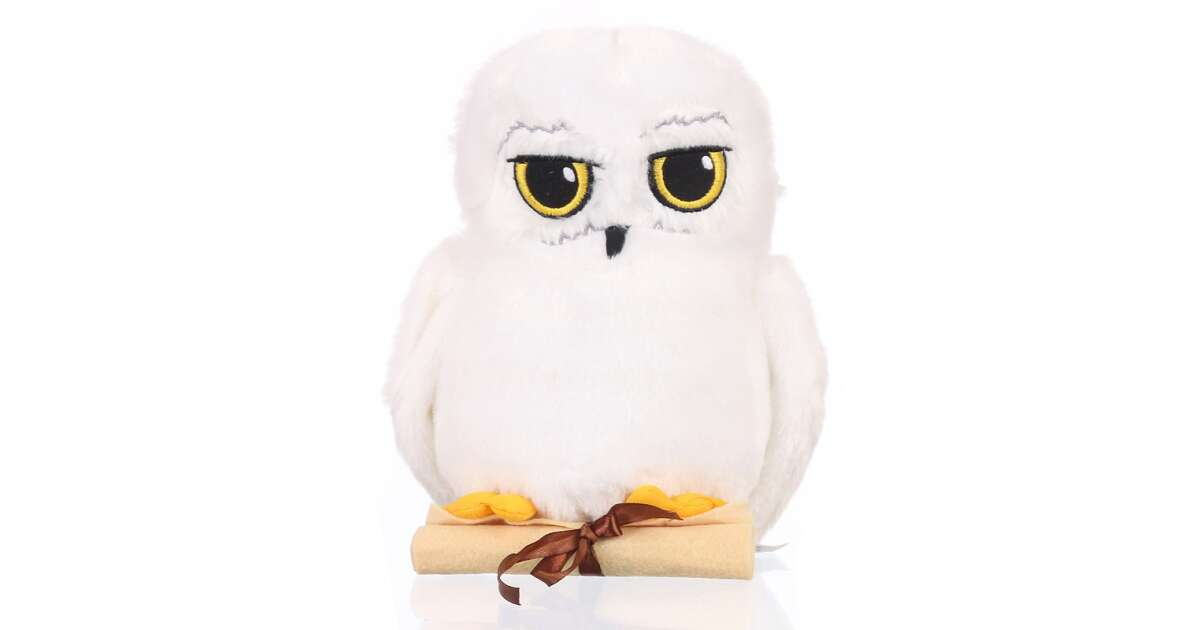 Peluche Civetta Edvige con Lettera Harry Potter Pupazzo Cm. 25 - 760022802