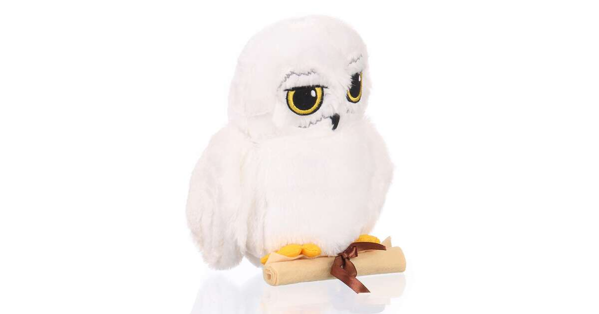 Peluche Civetta Edvige con Lettera Harry Potter Pupazzo Cm. 25 - 760022802