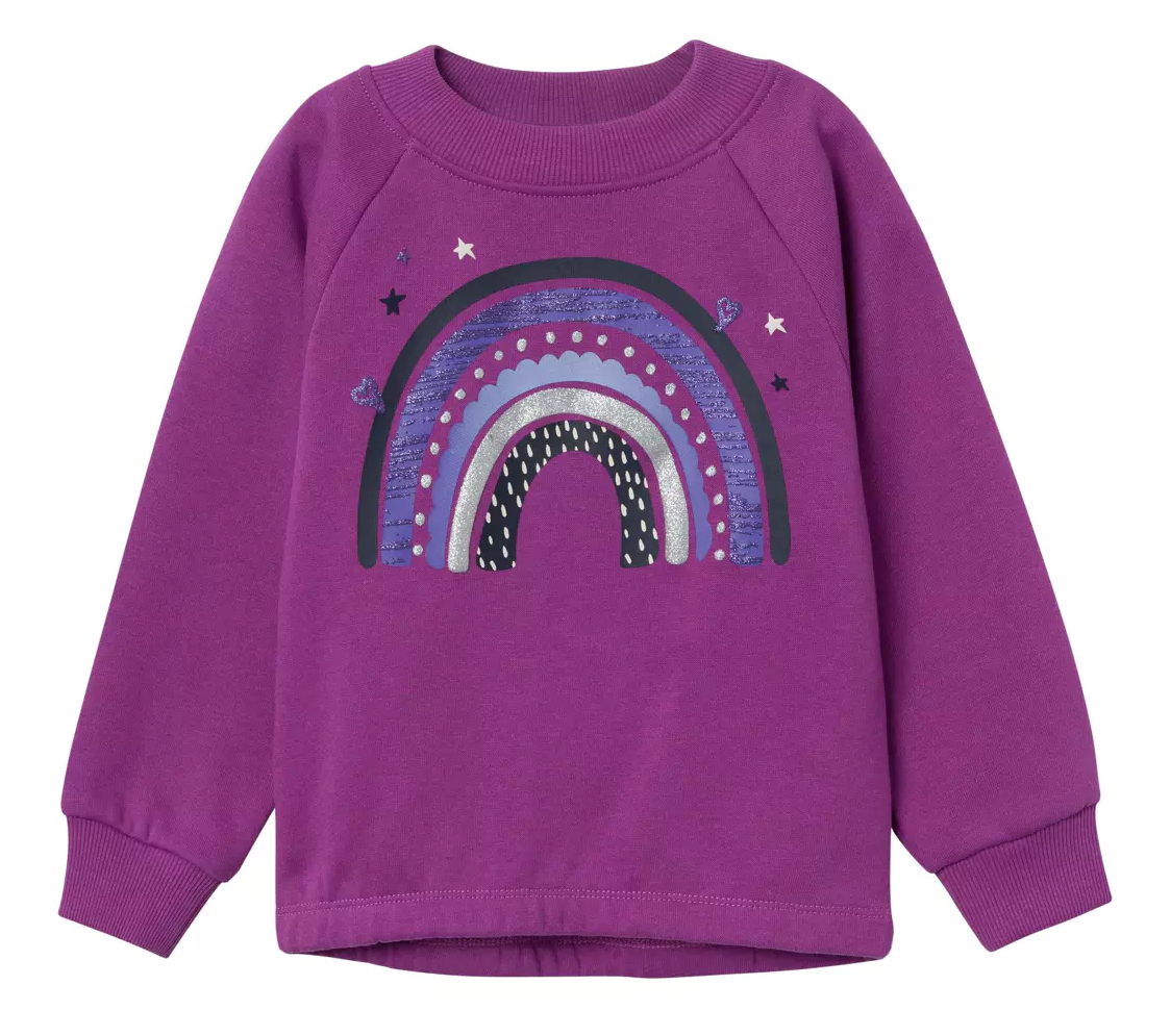 Felpa Maglione Maglietta Bambina - 13219948viola