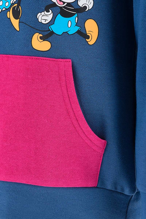 Felpa con Cappuccio DISNEY Bambina Sun City - Hw1057blu