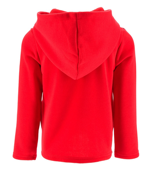 Felpa con Zip e Cappuccio Minnie DISNEY Bambina Sun City - Hw1073rosso