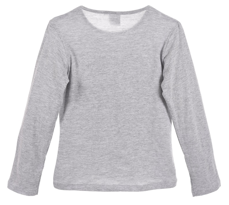T-Shirt M.l. Minnie Mouse DISNEY Maglietta Bambina Sun City - Hw1110grigio