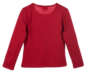 T-Shirt M.l. Bambi DISNEY Maglietta Bambina Sun City - Hw1010bordeaux