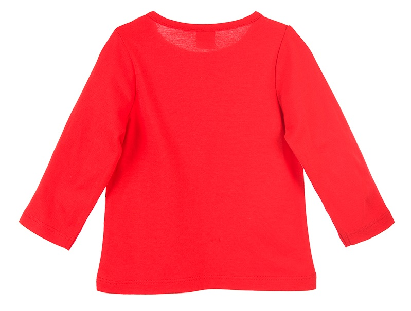 T-Shirt M.l. Minnie Mouse DISNEY Maglietta Neonata Bambina Sun City - Hw0049rosso